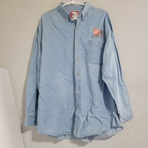 Chase Authentics Home Depot Mens Denim #20 Tony Stewart Racing Shirt‎ Size XL.